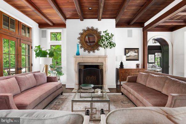 Fireplace, Interior, Living room, Wooden Beams, Wooden Ceilings