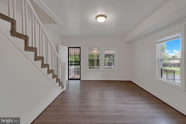 Empty room, Interior, Wood Texture Flooring