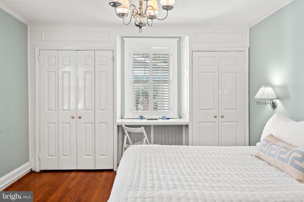Bedroom, Chandelier, Interior, Wood Texture Flooring