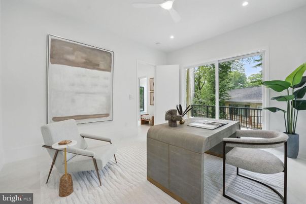 Home Office, Interior, Recessed Lighting