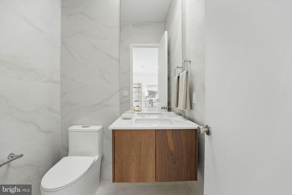 Bathroom, Interior, Marble Walls