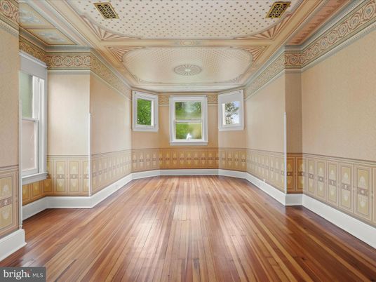 Empty room, Interior, Wood Texture Flooring