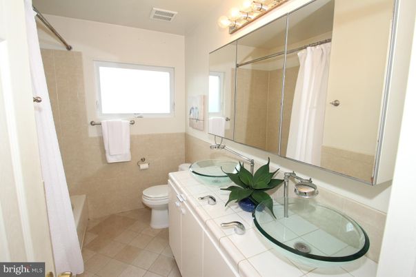 Bathroom, Glass Shower, Interior, Tile Countertops