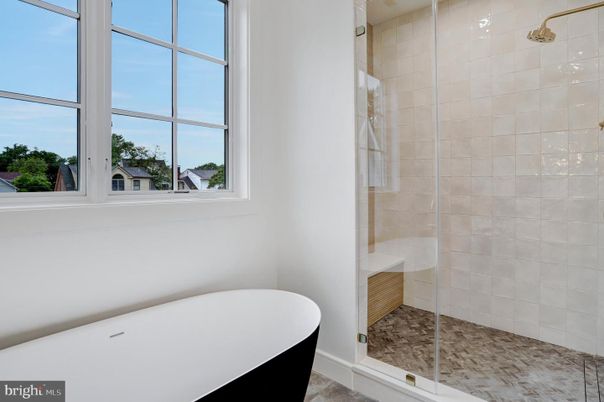 Bathroom, Free Standing Baths, Glass Shower, Interior