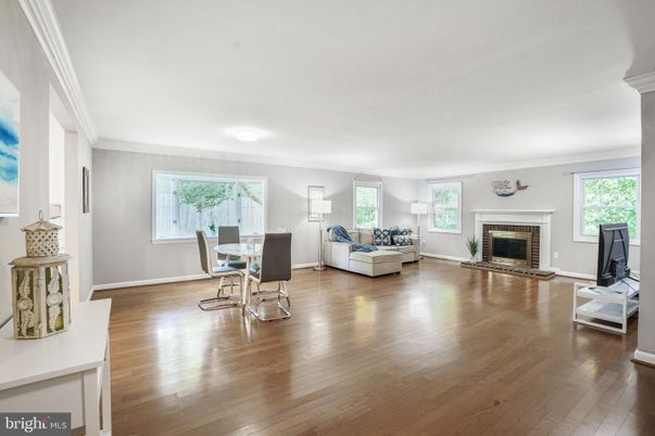 Fireplace, Home Office, Interior, Living room, Wood Texture Flooring