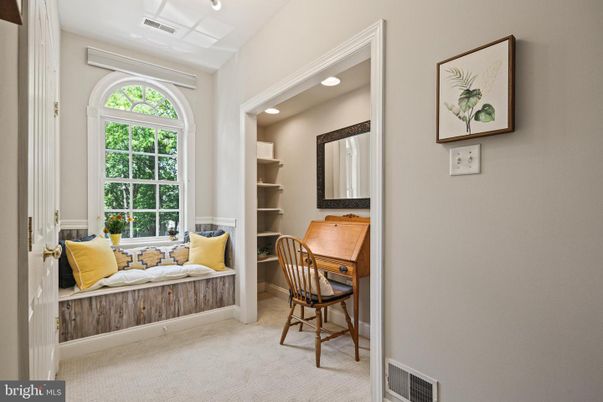 Home Office, Interior, Recessed Lighting