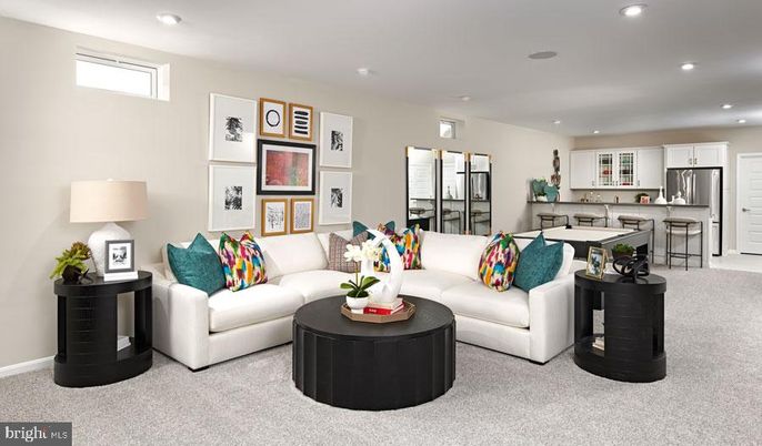 Interior, Kitchen, Living room, Recessed Lighting, Stainless Steel Appliances