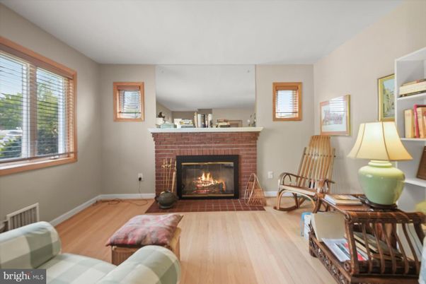 Fireplace, Interior, Wood Texture Flooring