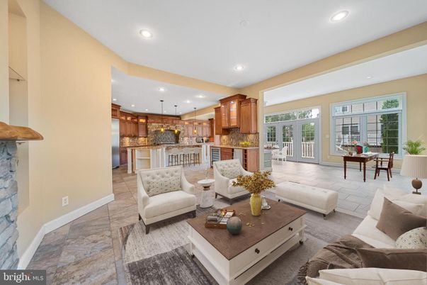 Interior, Kitchen, Living room, Pendant Lights, Recessed Lighting