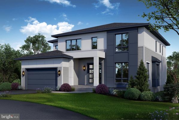 Attached, Exterior, Facade, Modern
