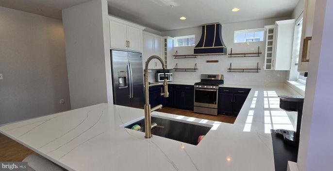 Interior, Kitchen, Recessed Lighting, Stainless Steel Appliances
