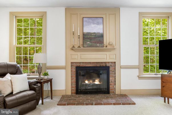 Fireplace, Home Office, Interior