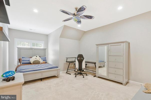 Bedroom, Home Office, Interior, Recessed Lighting