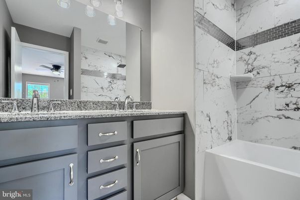 Bathroom, Interior, Marble Walls