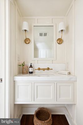 Bathroom, Interior, Wood Texture Flooring