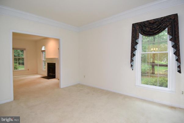 Empty room, Fireplace, Interior