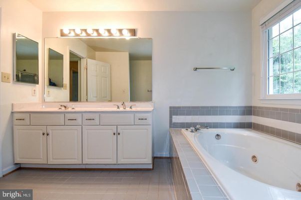 Bathroom, Dual Sink Vanities, Interior, Tile Countertops