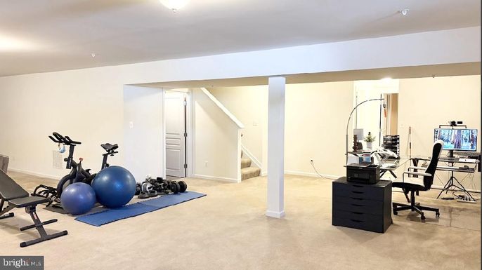 Fitness Equipment, Home Office, Interior