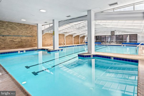 Interior, Pool, Recessed Lighting, Stone Walls