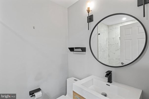 Bathroom, Interior, Marble Walls