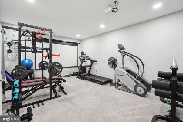 Fitness Equipment, Interior, Recessed Lighting