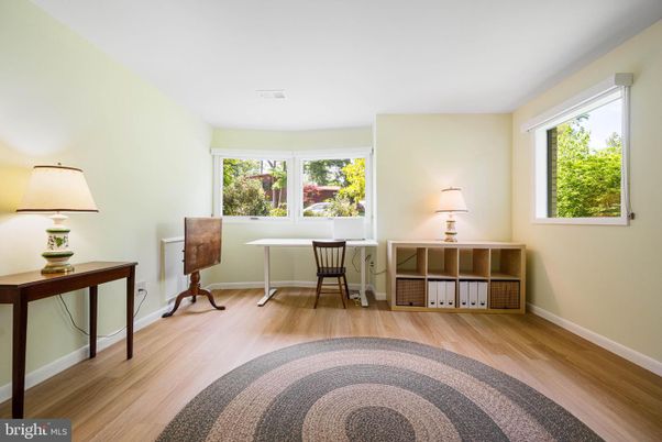 Home Office, Interior, Wood Texture Flooring