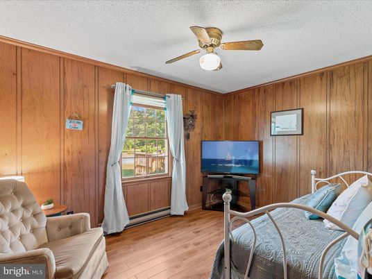 Bedroom, Interior, Wood Texture Flooring, Wooden Walls