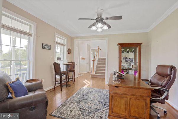 Home Office, Interior, Wood Texture Flooring