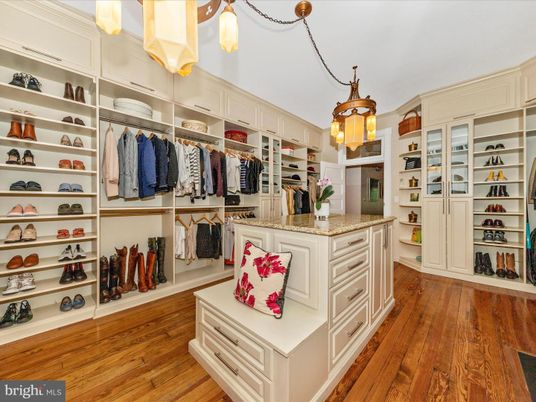Interior, Pendant Lights, Walk-in Closets, Wood Texture Flooring