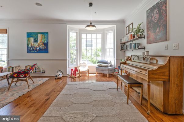Interior, Pendant Lights, Piano, Wood Texture Flooring