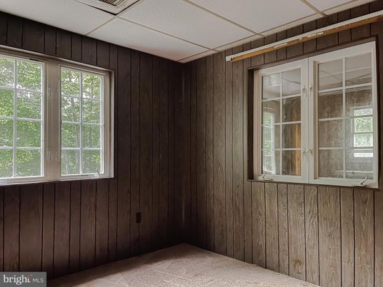 Empty room, Interior, Wooden Walls
