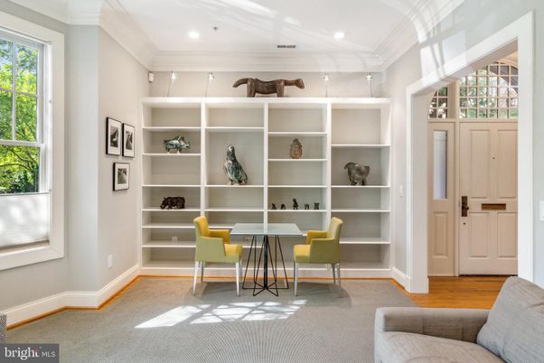 Home Office, Interior, Recessed Lighting