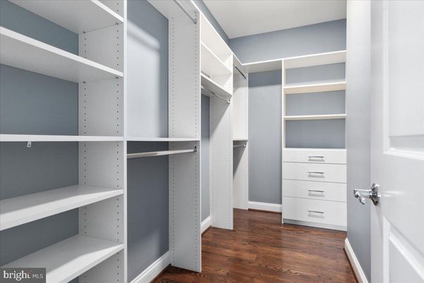 Interior, Walk-in Closets, Wood Texture Flooring