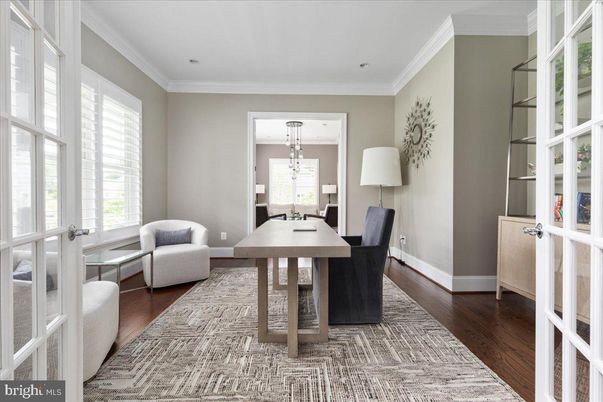 Home Office, Interior, Wood Texture Flooring