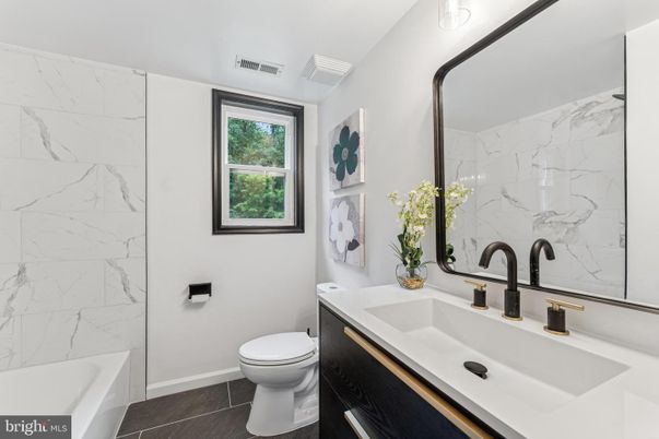 Bathroom, Interior, Marble Walls