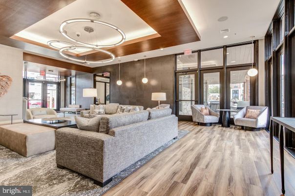 Interior, Living room, Pendant Lights, Recessed Lighting, Wood Texture Flooring