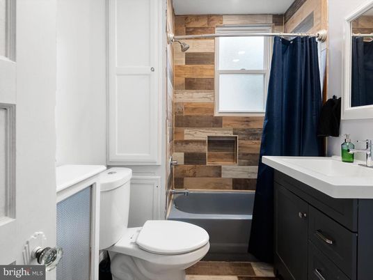 Bathroom, Interior, Wood Texture Flooring, Wooden Walls