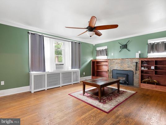 Fireplace, Interior, Wood Texture Flooring
