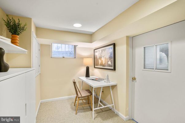 Home Office, Interior, Recessed Lighting