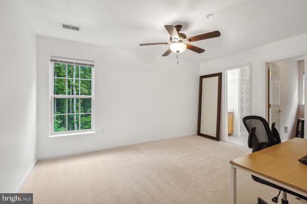 Empty room, Home Office, Interior