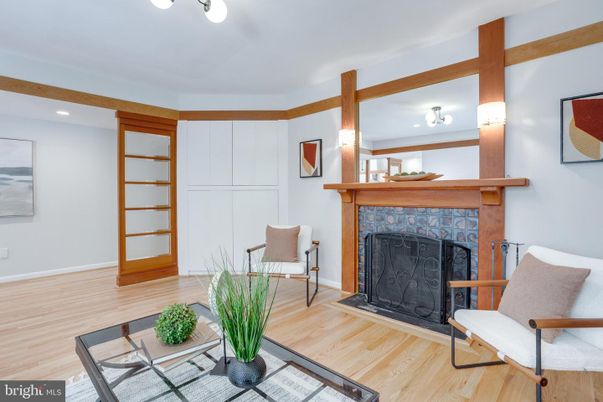 Fireplace, Interior, Recessed Lighting, Wood Texture Flooring