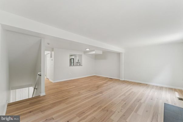 Empty room, Interior, Wood Texture Flooring