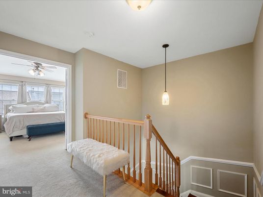 Bedroom, Interior, Pendant Lights