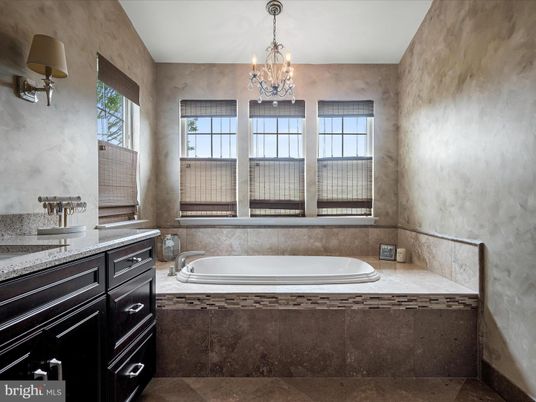 Bathroom, Chandelier, Interior