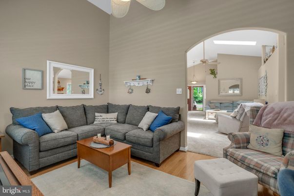 Interior, Living room, Pendant Lights, Wood Texture Flooring