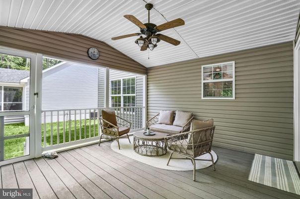 Interior, Sun Room, Wood Texture Flooring