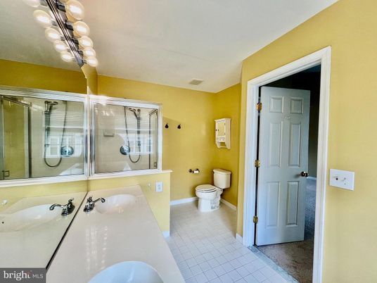 Bathroom, Dual Sink Vanities, Glass Shower, Interior