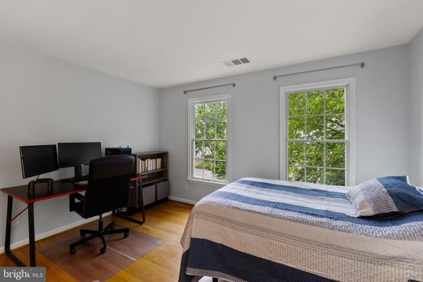 Bedroom, Home Office, Interior, Wood Texture Flooring