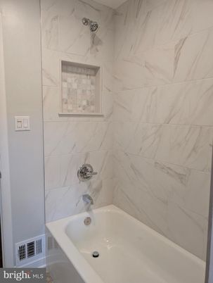 Bathroom, Interior, Marble Walls