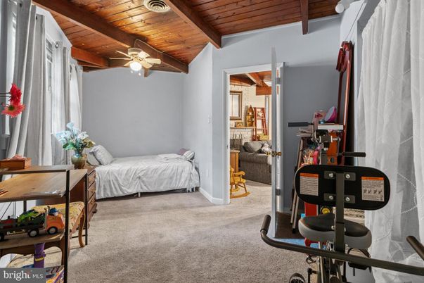 Bedroom, Interior, Wooden Beams, Wooden Ceilings